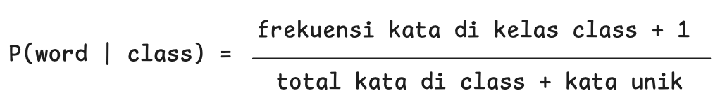 Formula Word Probability 